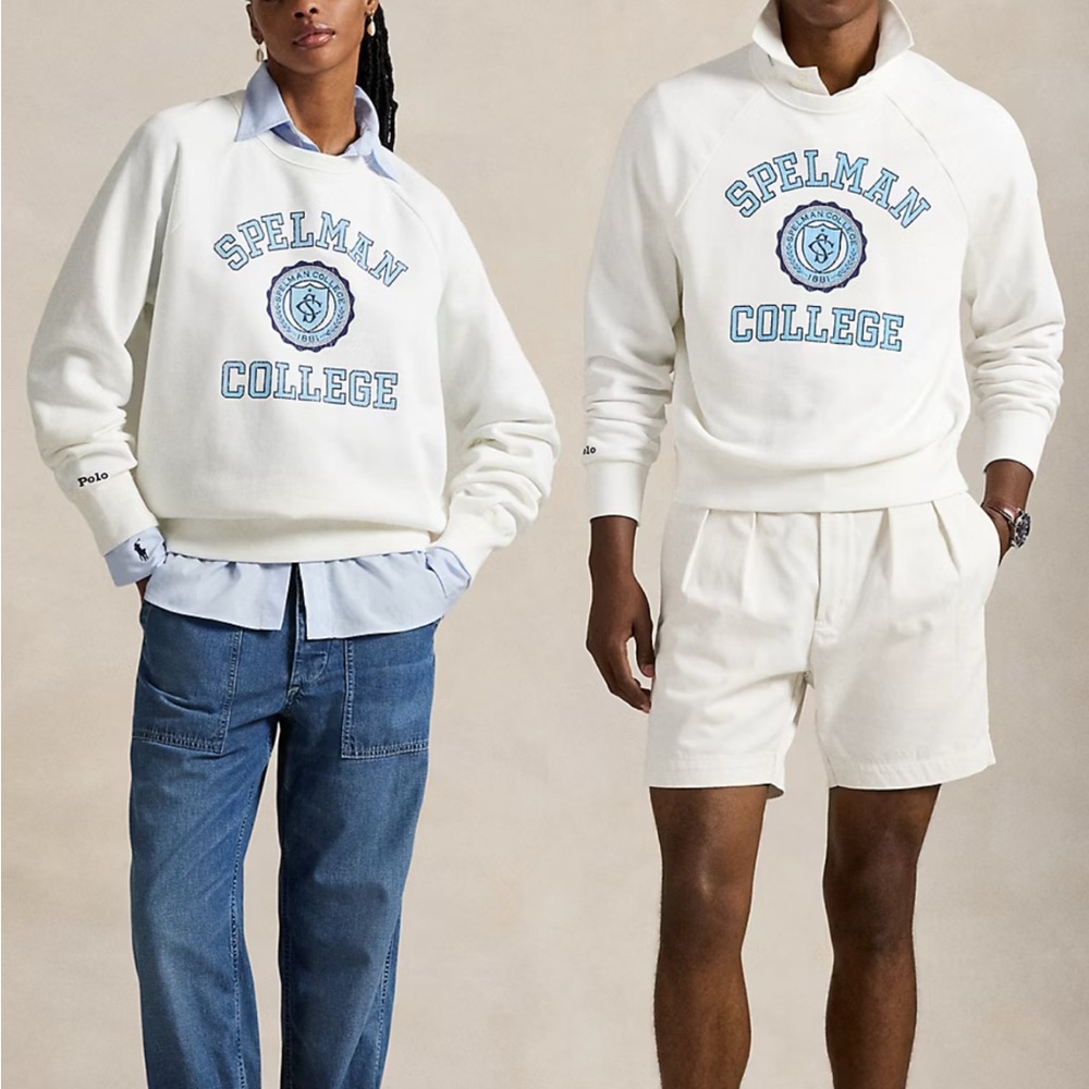Ralph Lauren The Spelman College Crewneck ~ Oak Bluff Collection ~ XL